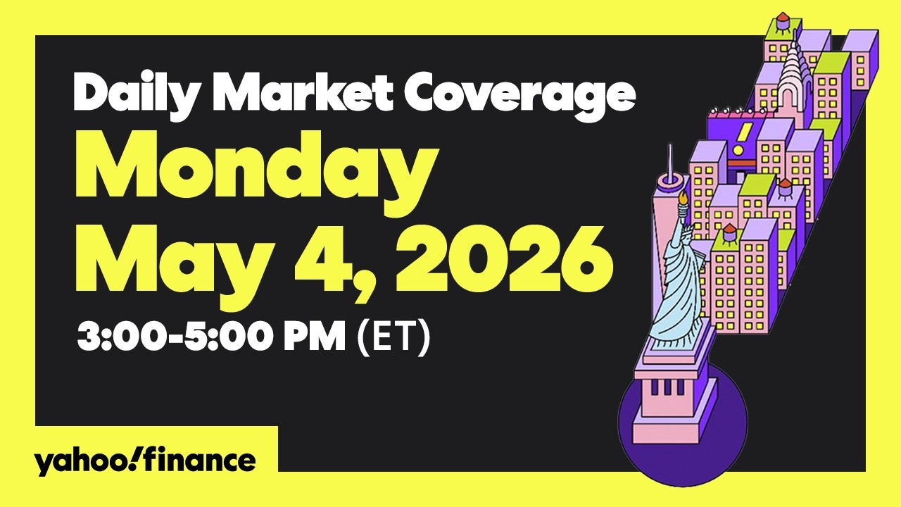 Yahoo Finance Live: Stocks drop as US-Iran hostilities ramp up again May 4, 2026