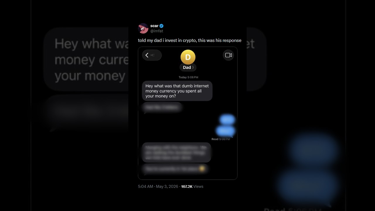 Dad's views on Crypto #memes #dailyshorts #cryptocurrency #funny