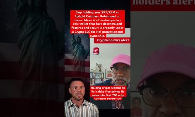 Legacy starts with real protection  cold wallet + LLC. #investing #xrp#cryptocurrency #wealth