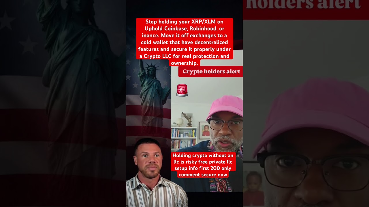 Legacy starts with real protection  cold wallet + LLC. #investing #xrp#cryptocurrency #wealth