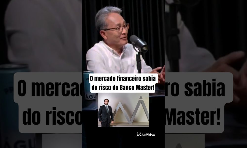 O mercado financeiro sabia do risco do Banco Master!