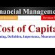 Cost of Capital fm revision, cost of capital fm in hindi, Financial Management, BBA, MBA, UGC NET