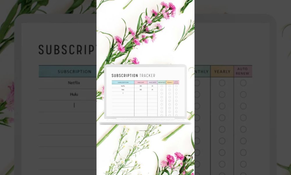 Financial Planner Bundle PRINTABLE