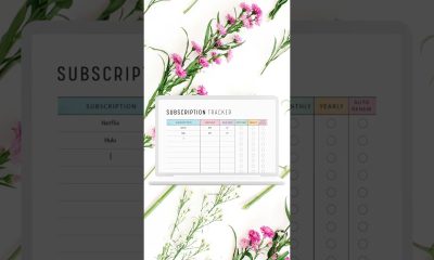 Financial Planner Bundle PRINTABLE