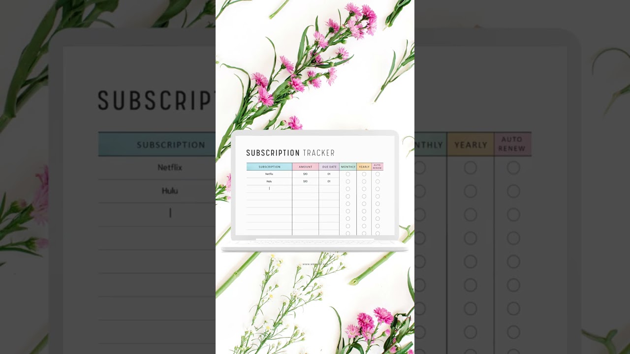 Financial Planner Bundle PRINTABLE