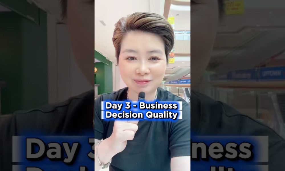Day 3 - Business Decision Quality | Financial Planning for Families
