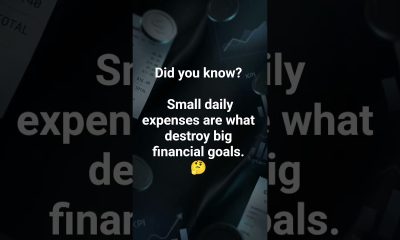 Small expenses are ruining your financial goals (Did you know?)#shorts #fyp