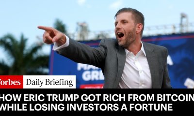 How Eric Trump Got Rich From Bitcoin While Losing Investors A Fortune