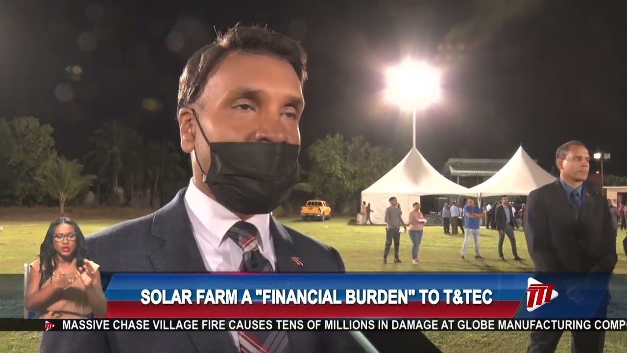 Minister Padarath : Solar Farm Project A Financial Burden To T&TEC