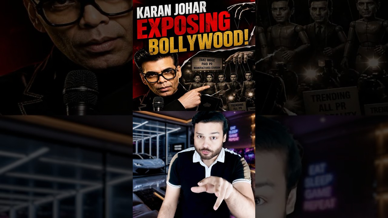 Illegal POWER OF MONEY in Bollywood - Karan Johar Exposes Paid PR  #shorts