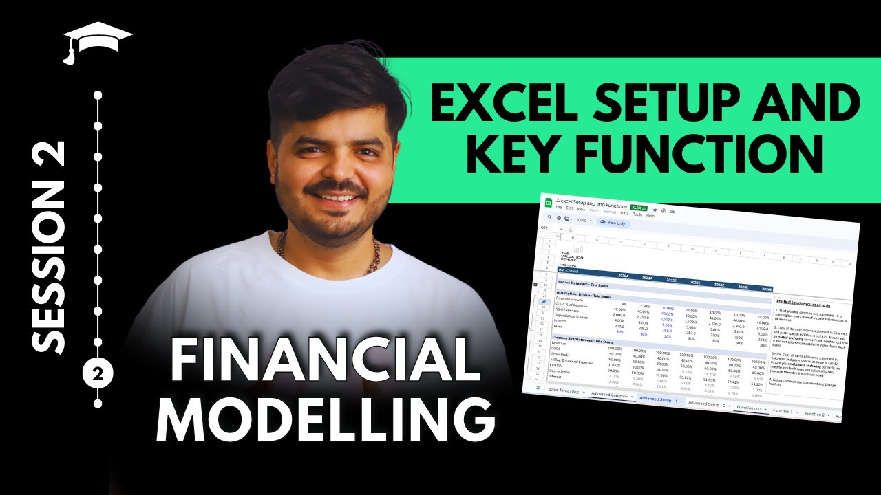 Learn Financial Modelling - Step by Step - Session 2