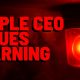 XRP: RIPPLE CEO ISSUES WARNING