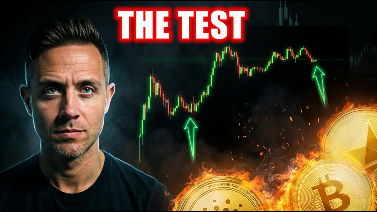 CRYPTO'S First Real Bull Market Test Since 2020 Begins NOW!