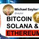 Michael Saylor Just Admitted He Was Wrong. Bitcoin, Solana & ETH.