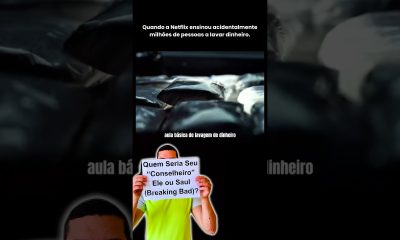 Aula Netflix - Lavar Dinheiro (Em 1 Minuto)