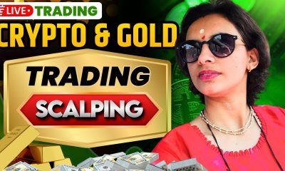 Live Trading Crypto Gold 8 May #cryptotrading #goldtrading #livetrading
