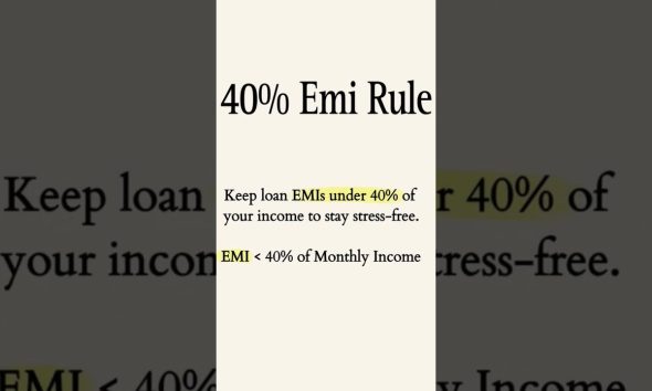 #facts #emi #finance #life #money