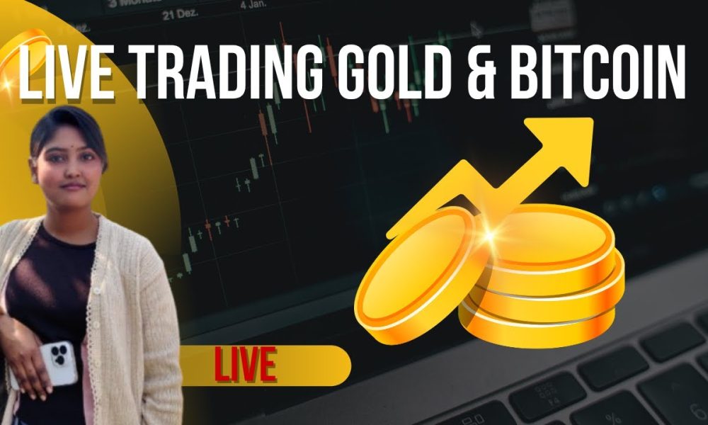GOLD BITCOIN LIVE TRADING #bitcoin #crypto #forex