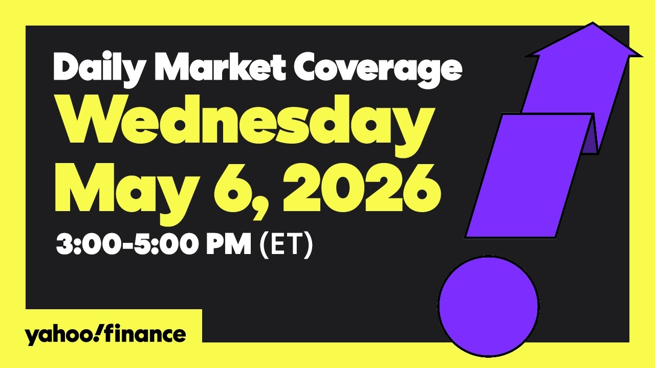Yahoo Finance Live: Stocks rally on US-Iran talks, blowout tech earnings season | May 6, 2026