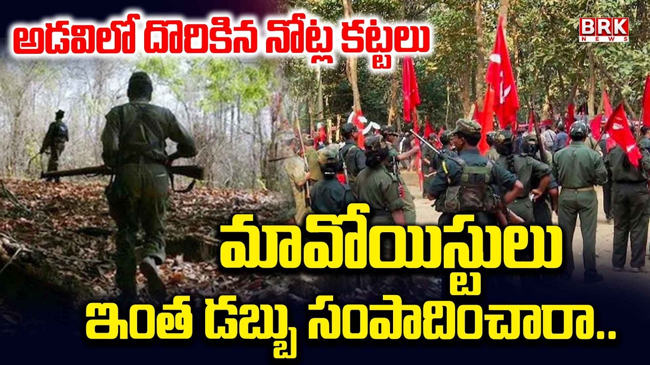 Maoists' Financial Roots Exposed in Bastar | Maoists | BRK News