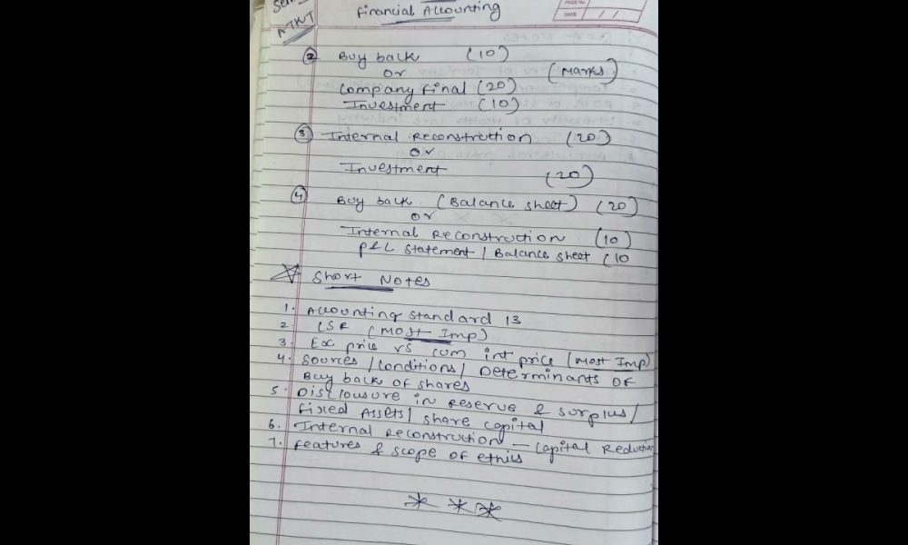 Tybcom sem 5 financial accounting most important questions #atktexams #tybcom #tybcomsem5 #bcom #art