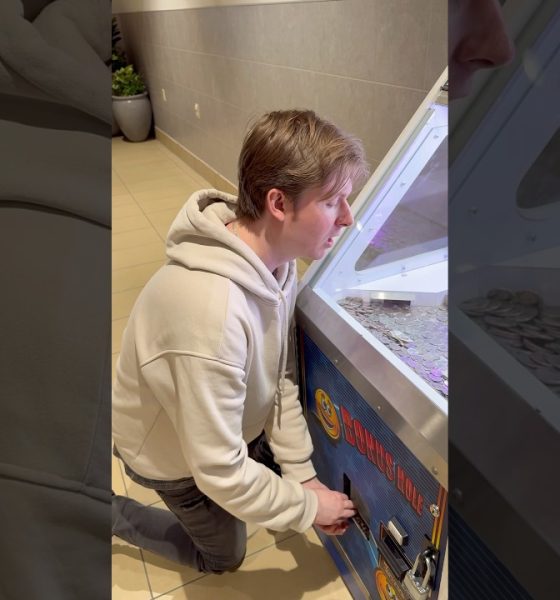 Day 93 Trying to Win MONEY from the Coin Pusher! #shorts #arcade #money