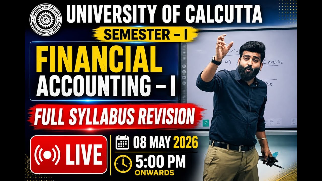 FINANCIAL ACCOUNTING-I FULL SYLLABUS REVISION 75/75