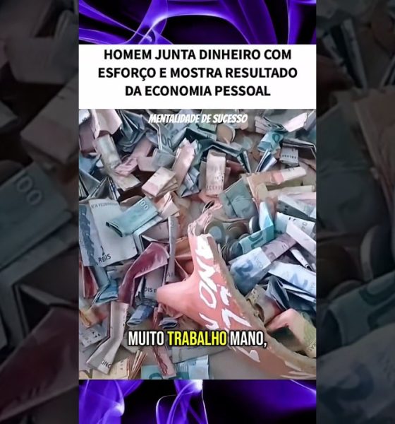 juntei muito dinheiro
