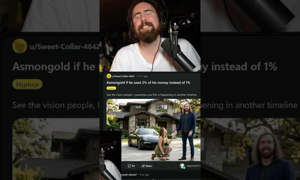 Asmongold If He Used 2% Of His Money