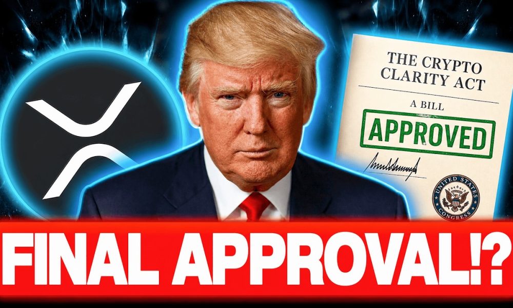 TRUMP IS READY TO SIGN! XRP CLARITY ACT BOMBSHELL! (DONE DEAL!?!)