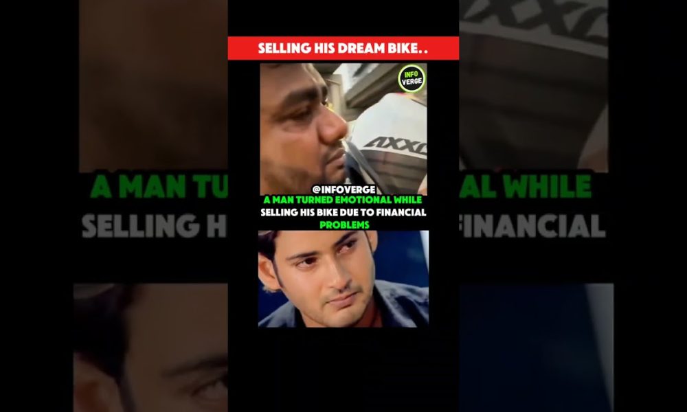 Heartbreaking Video Of Man Selling His Dream Bike Due To Financial Crisis Goes Viral