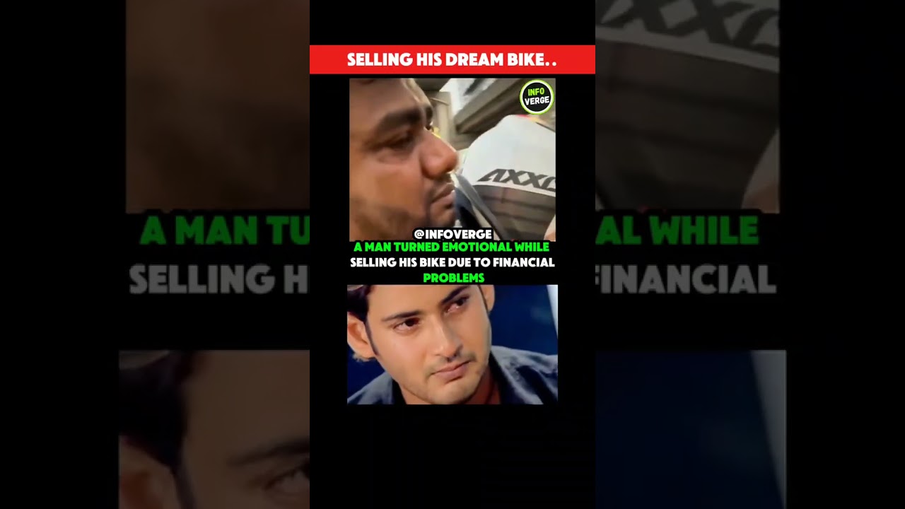 Heartbreaking Video Of Man Selling His Dream Bike Due To Financial Crisis Goes Viral