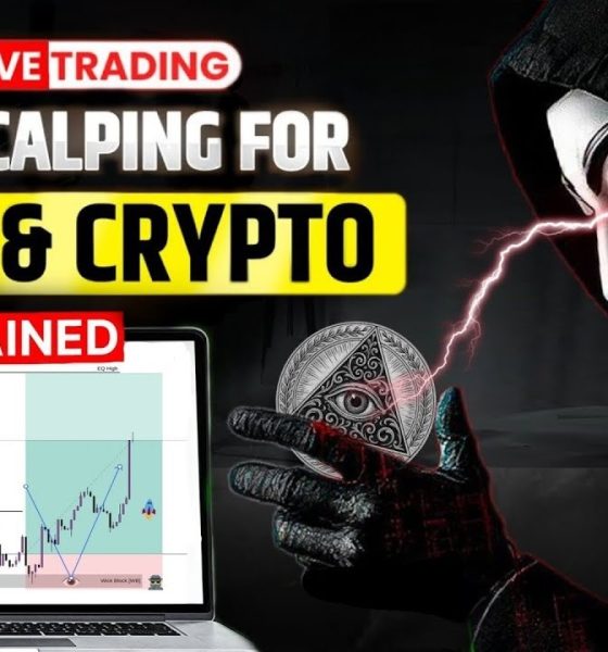Live GOLD and CRYPTO Scalping Trading | DAY 235 #goldtrading #cryptotrading #bitcoin