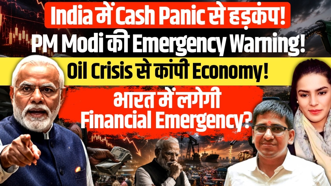 India Facing Financial Emergency? | Cash Panic & PM Modi’s Big Warning | Amber Zaidi