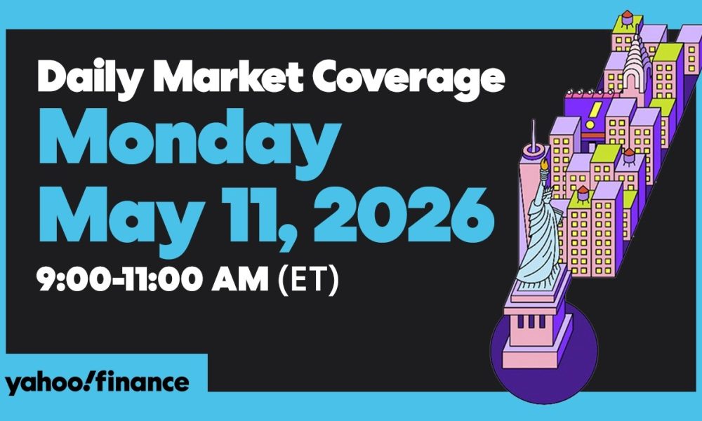 Yahoo Finance Live: Stocks mostly flat as earnings, Iran war continue