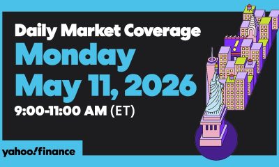 Yahoo Finance Live: Stocks mostly flat as earnings, Iran war continue