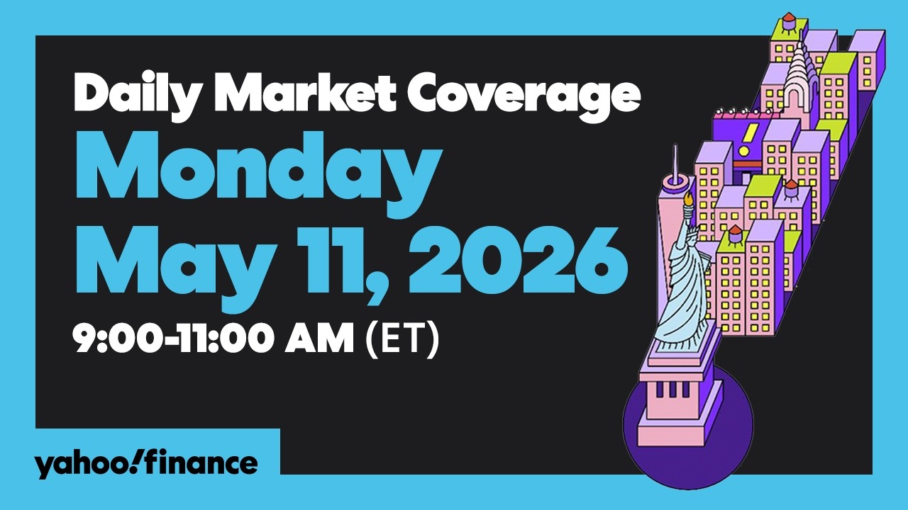Yahoo Finance Live: Stocks mostly flat as earnings, Iran war continue