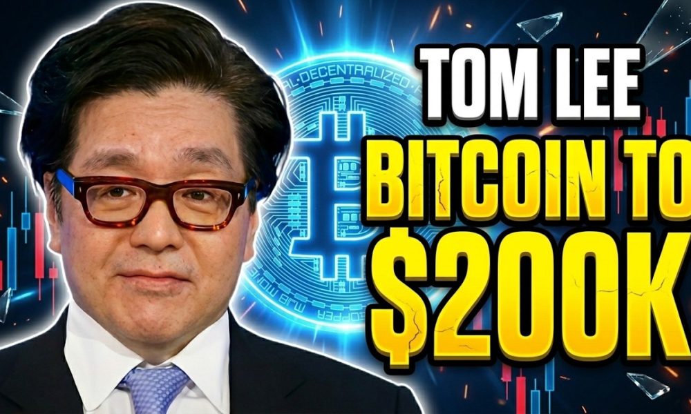 Tom Lee: Bitcoin is Headed to $200,000 And It’s Happening NOW!