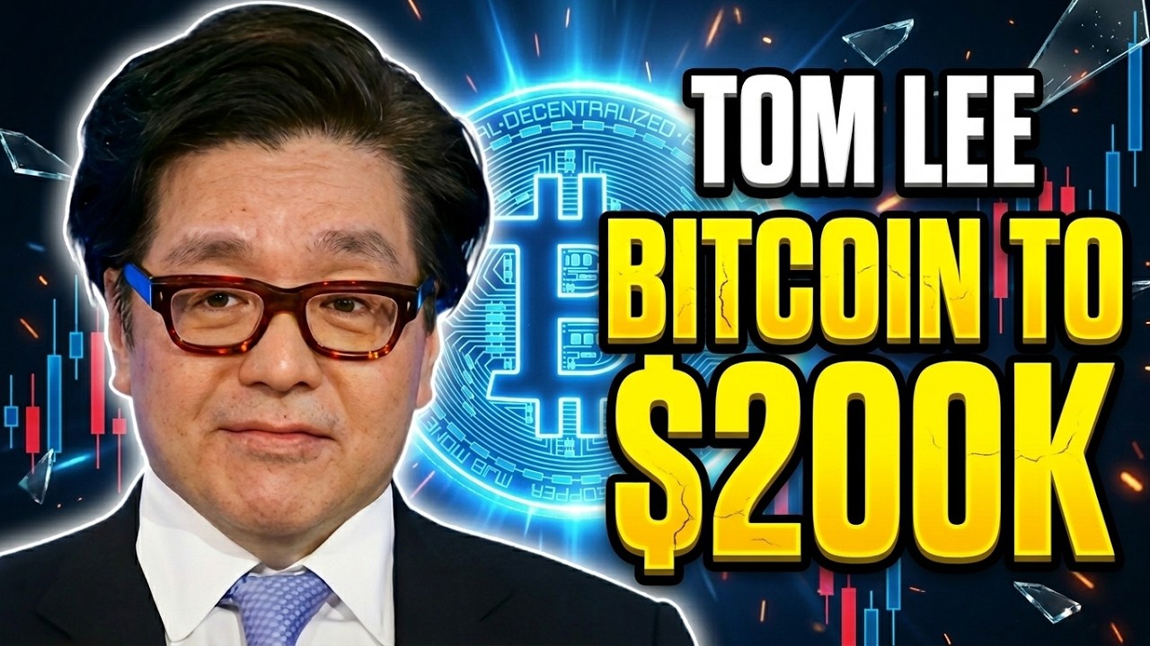Tom Lee: Bitcoin is Headed to $200,000 And It’s Happening NOW!