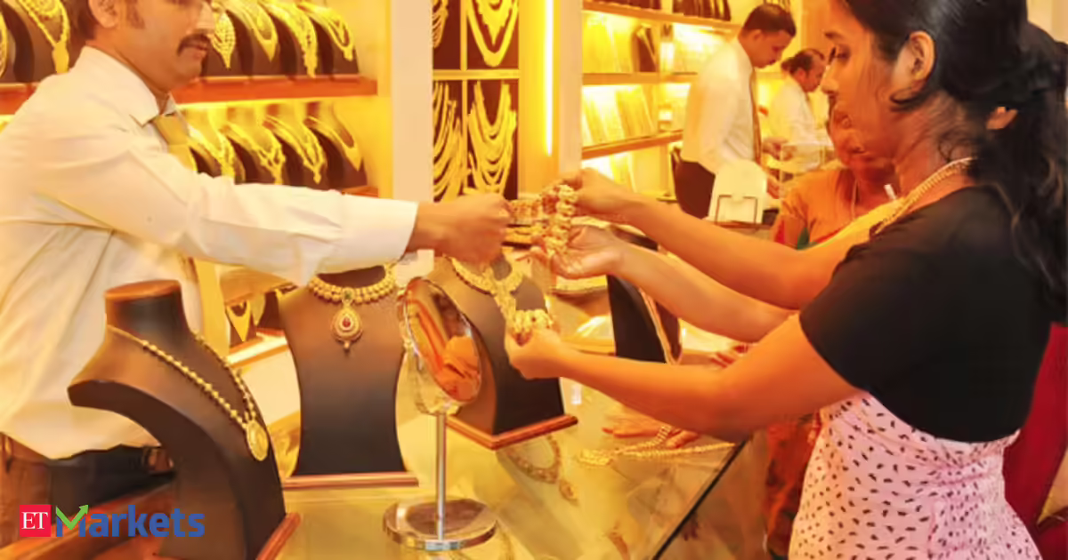 Kalyan Jewellers, Titan, other jewellery stocks crash up to 6% as Centre hikes gold customs duty to 15%