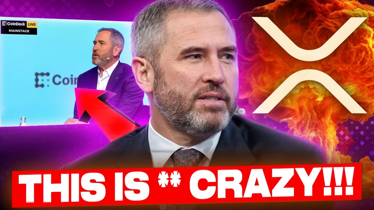 THIS IS **** CRAZY!!!! BRAD JUST DROPPED A MAJOR XRP-BOMB ON STAGE