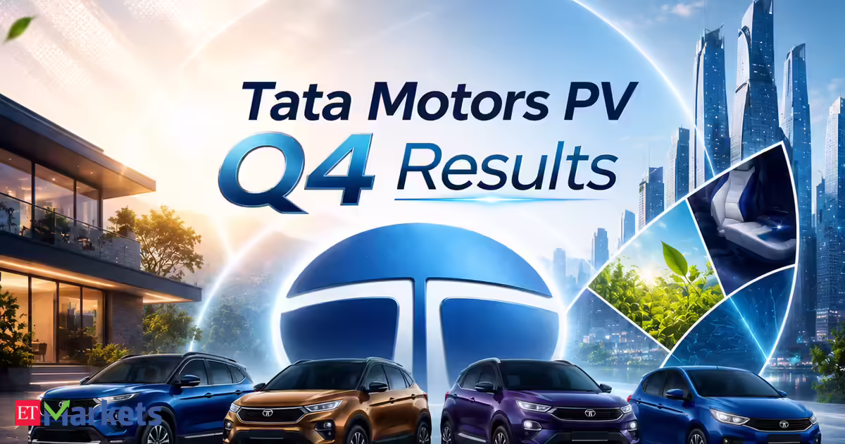 Tata Motors PV Q4 Results: Profit falls 32% YoY to Rs 5,783 cr; co declares Rs 3/share dividend