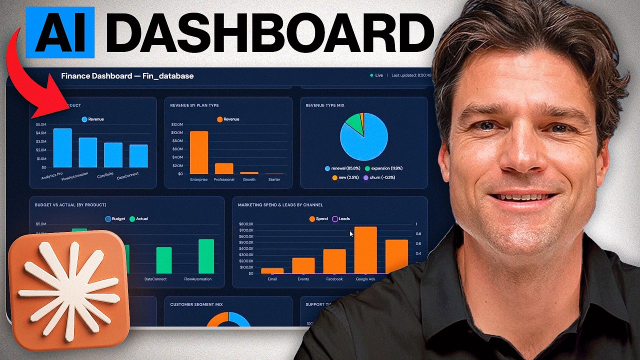 How I Built a Live Finance Dashboard With Claude (Full Tutorial)