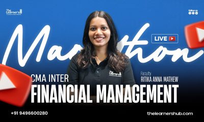 CMA Inter |  Financial Management |  Marathon | Full Revision in One Shot | Learn with Ritika