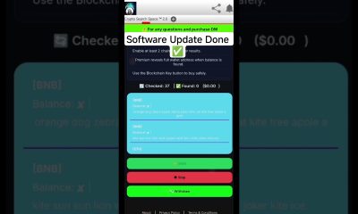 Crypto Wallet Hunter App comment 'apk'#software#foryou#crypto#btc#cryptocurrency#foryoupage #foryou