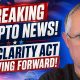 BREAKING: Clarity Act Senate Hearing SHOCKS The Crypto Market! Breaking Crypto News!