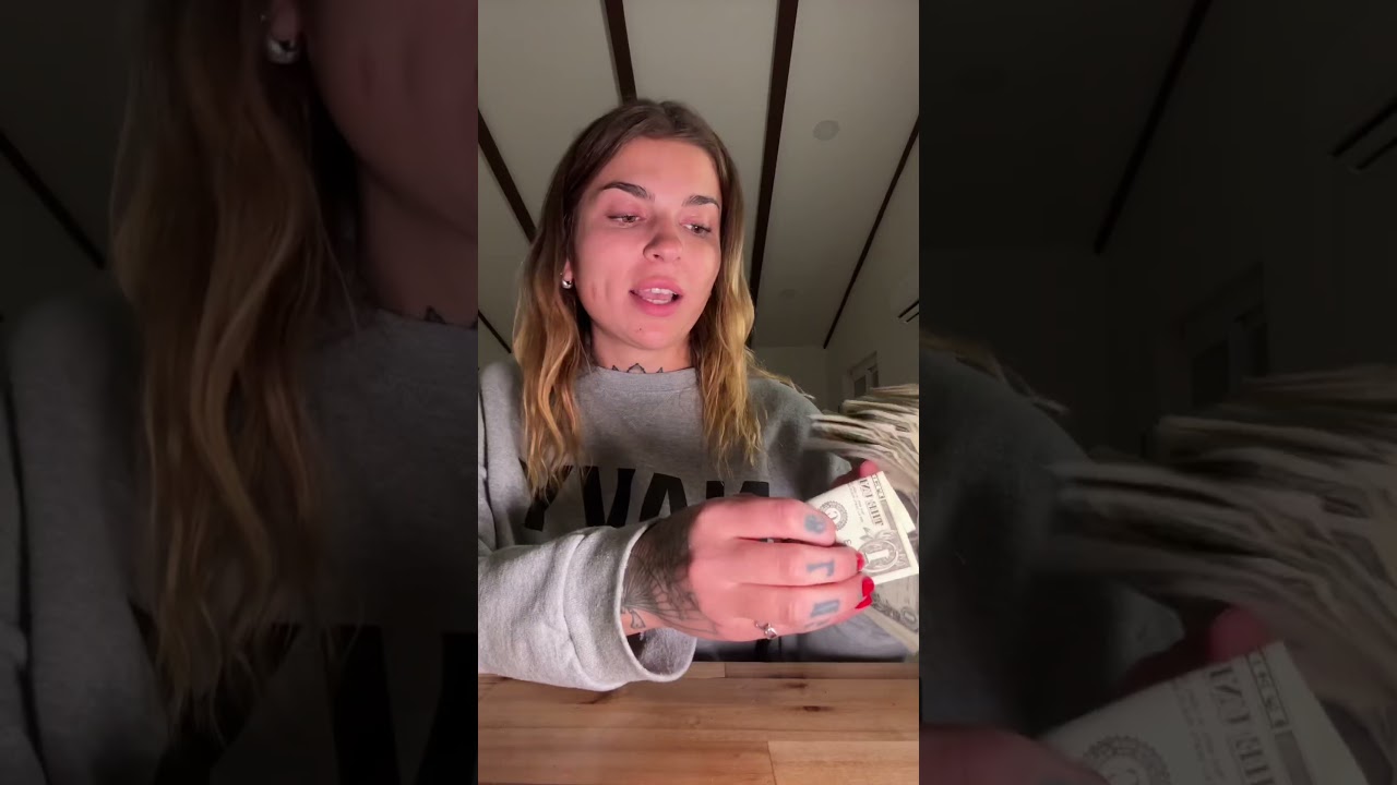 monday money count! #vlog