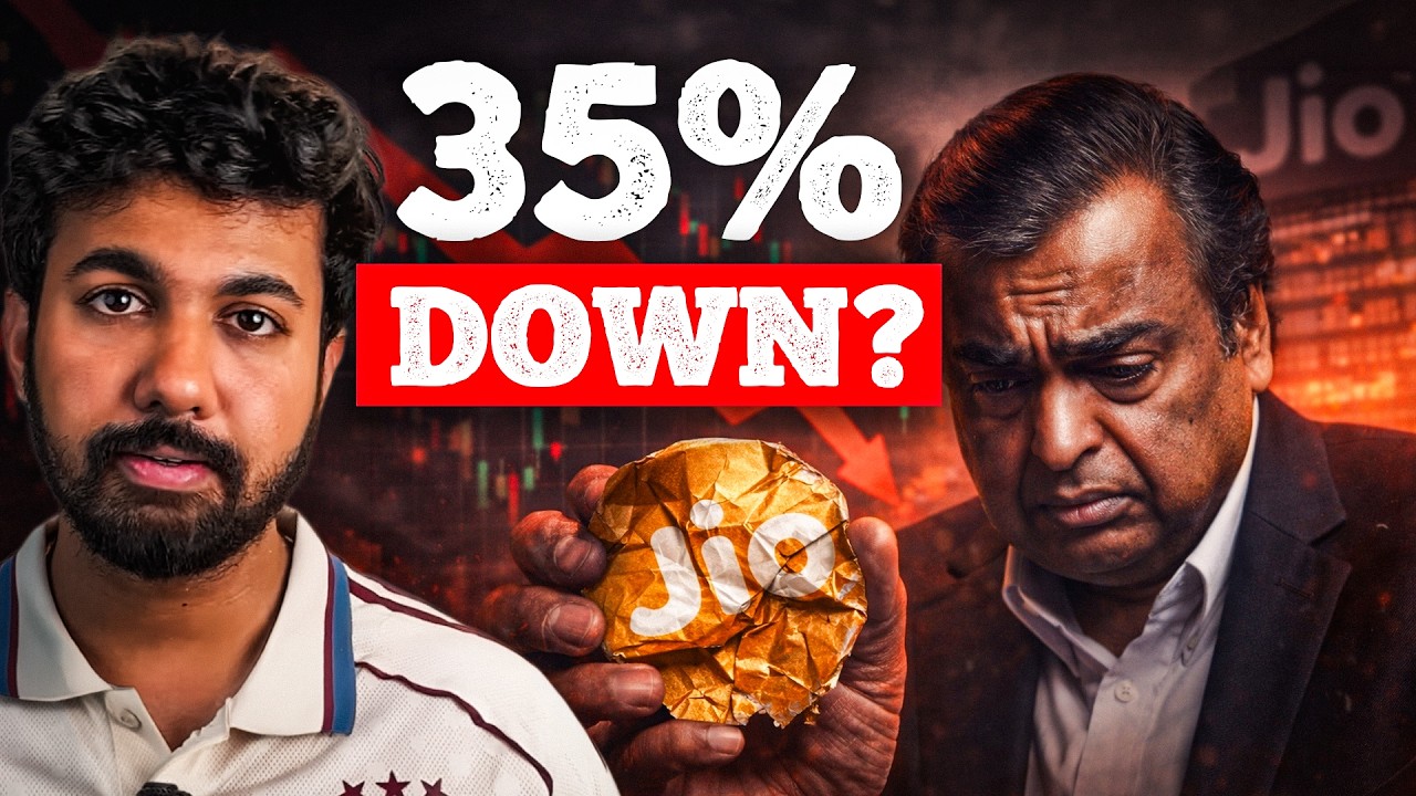 Why Is Mukesh Ambani’s Safest Company Down 35%? | Jio Financial Services