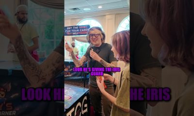 Teaching Izzy how to make money at a card show! #pokemon #pokemoncards #vendorpov #money