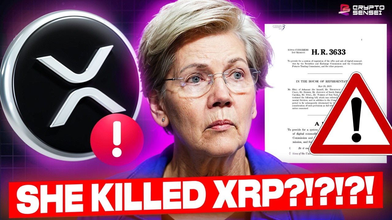 ELIZABETH WARREN JUST KILLED XRP?!?! (URGENT)